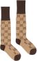 Gucci GG pattern cotton blend socks Beige - Thumbnail 3