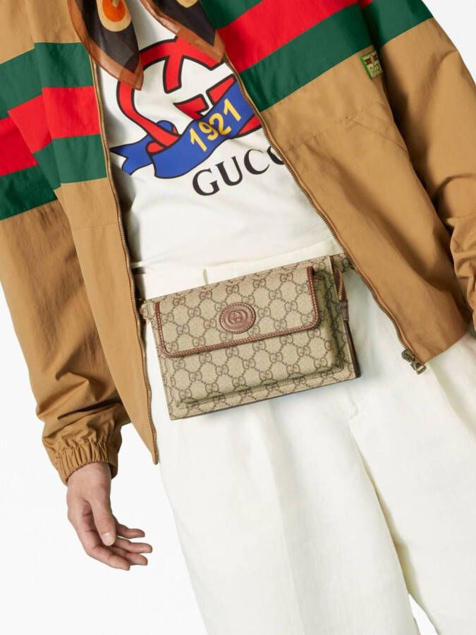Gucci GG Supreme canvas heuptas Beige