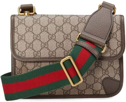 Gucci Kleine Neo Vintage messengertas Beige