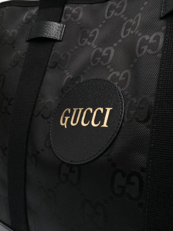Gucci Shopper met GG print Zwart