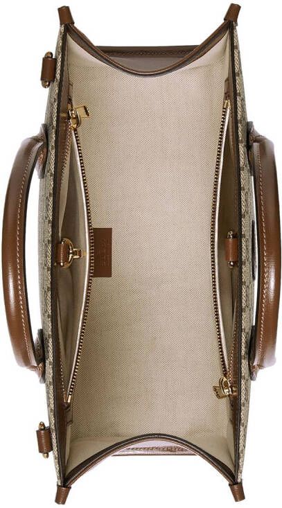 Gucci GG kleine shopper Bruin