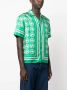 Gucci Overhemd met grafische print Groen - Thumbnail 3