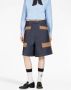 Gucci High waist bermuda shorts Blauw - Thumbnail 3