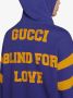 Gucci Hoodie met print Blauw - Thumbnail 5