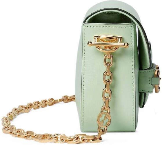 Gucci Horsebit 1955 kleine schoudertas Groen