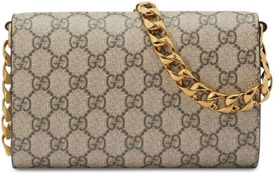 Gucci Horsebit 1955 schoudertas Bruin