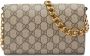 Gucci Horsebit 1955 schoudertas Bruin - Thumbnail 2