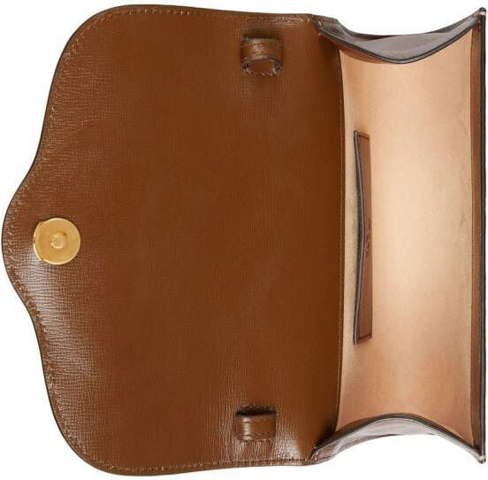 Gucci Horsebit 1955 schoudertas Bruin