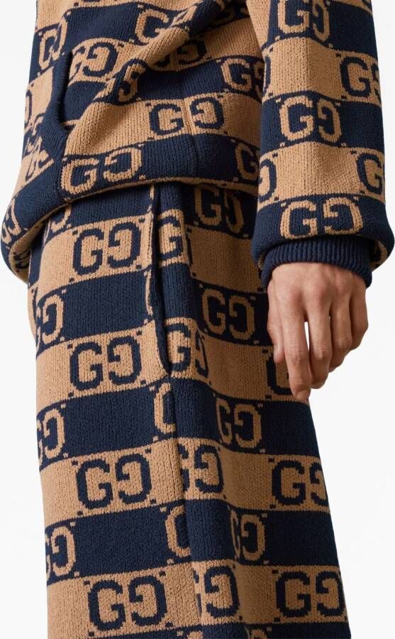 Gucci Intarsia shorts Blauw