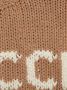 Gucci Wollen trui met intarsia logo Bruin - Thumbnail 5