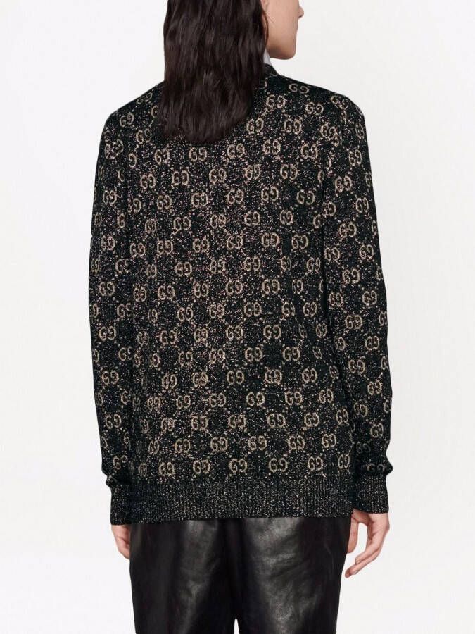 Gucci Vest met GG jacquard Zwart