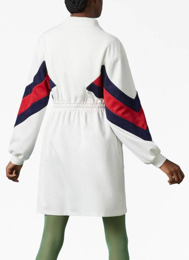 Gucci Sweaterjurk met GG-logo Wit