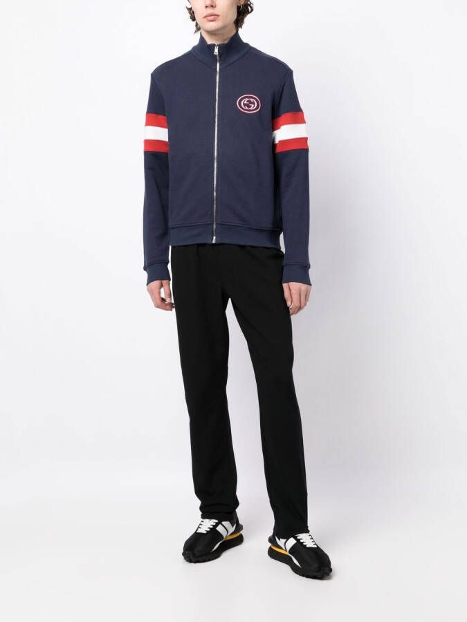 Gucci Jack met logoprint Blauw