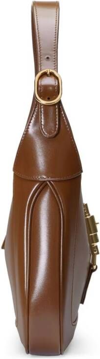 Gucci Jackie 1961 kleine schoudertas Bruin
