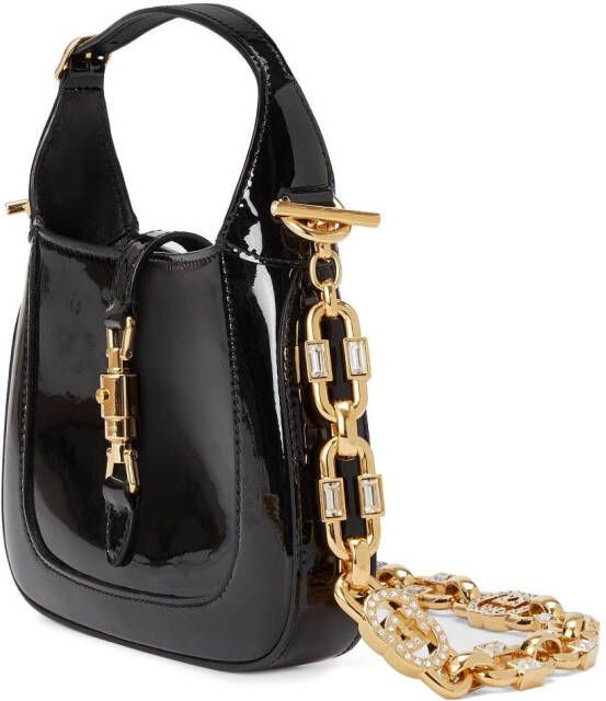 Gucci Jackie 1961 kleine schoudertas Zwart