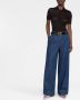 Gucci Jeans met wijde pijpen Blauw - Thumbnail 2