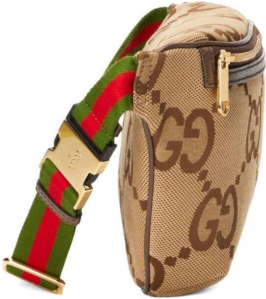 Gucci Jumbo heuptas met GG logo Beige