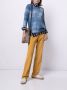 Gucci Kabelgebreide trui met tie-dye print Blauw - Thumbnail 2