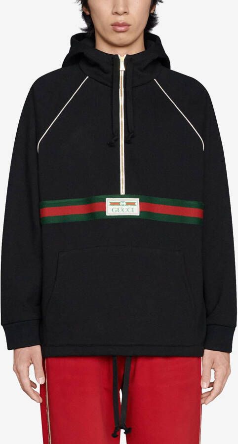 Gucci Katoenen hoodie Zwart