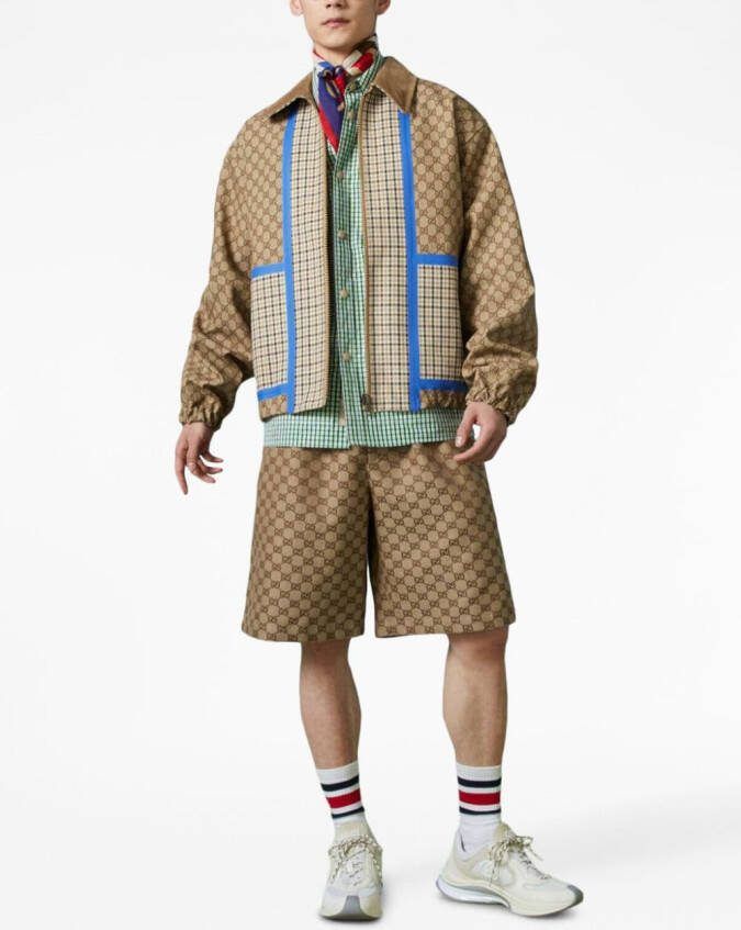 Gucci Katoenen shorts Bruin