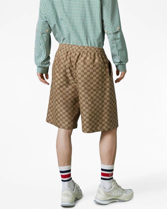 Gucci Katoenen shorts Bruin