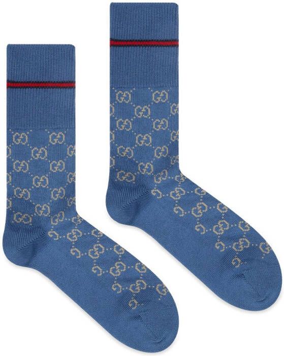 Gucci Katoenen sokken Blauw