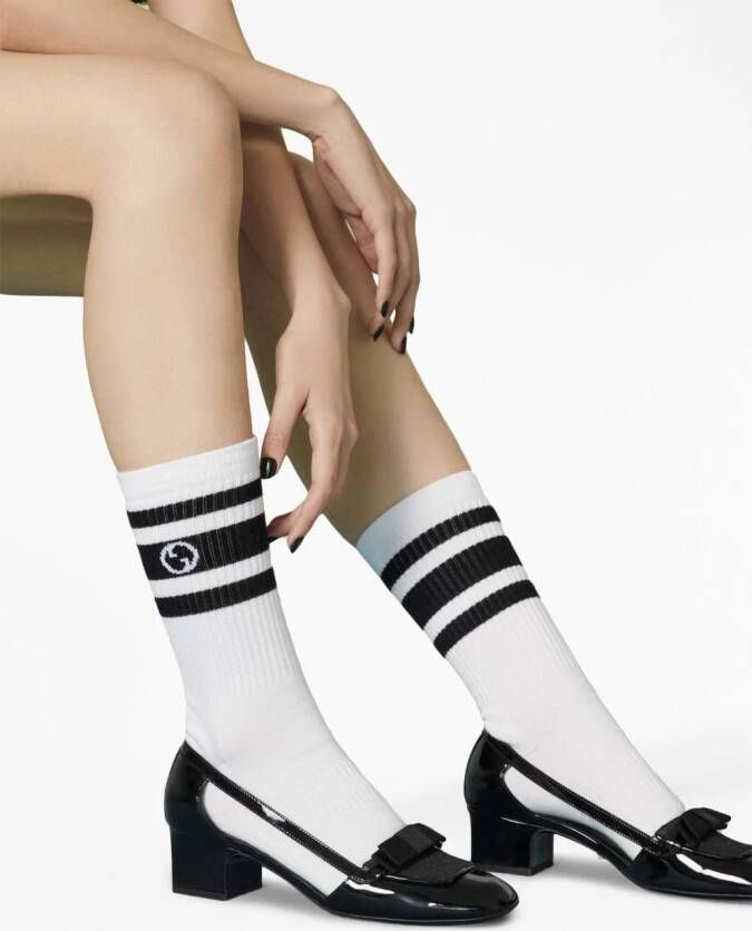 Gucci Katoenen sokken Wit
