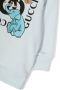 Gucci Kids Sweater met logoprint Blauw - Thumbnail 3