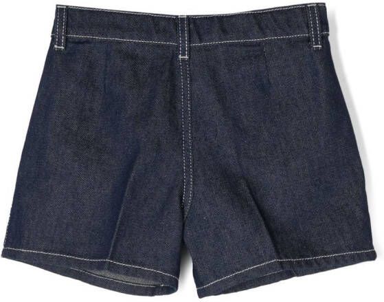 Gucci Kids Bermuda spijkershorts Blauw