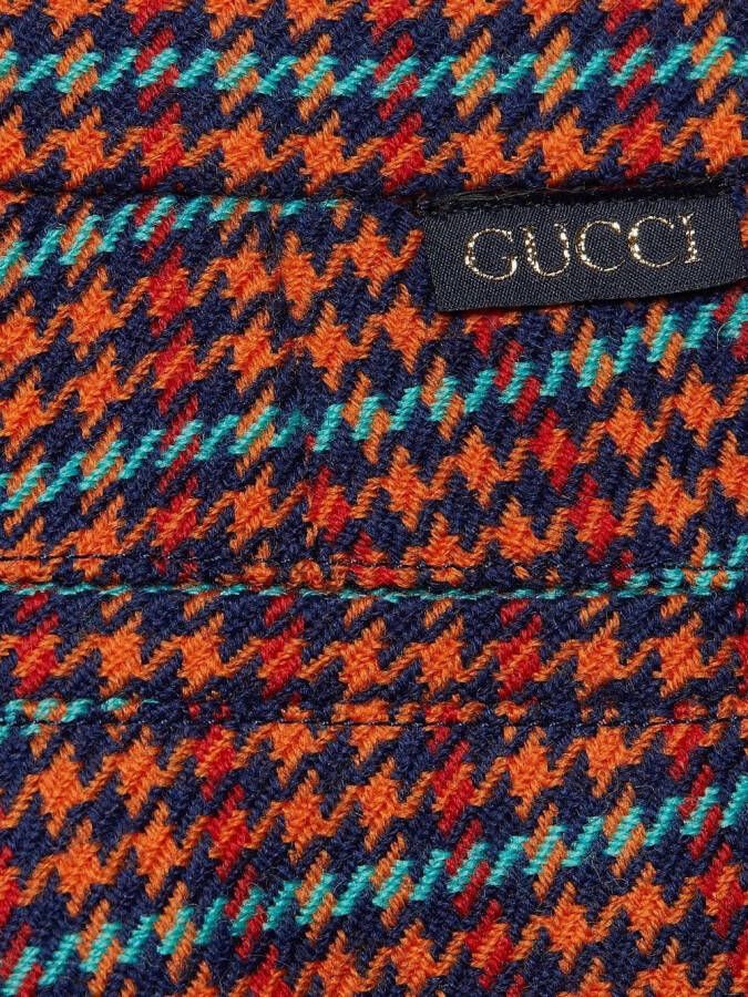 Gucci Kids Cropped broek Blauw