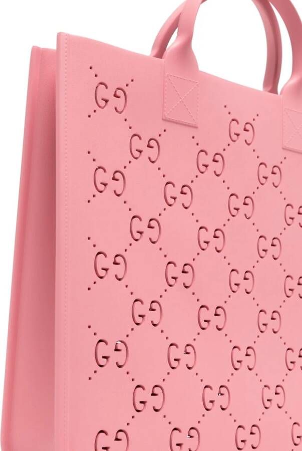 Gucci Kids Shopper met monogram patroon Roze