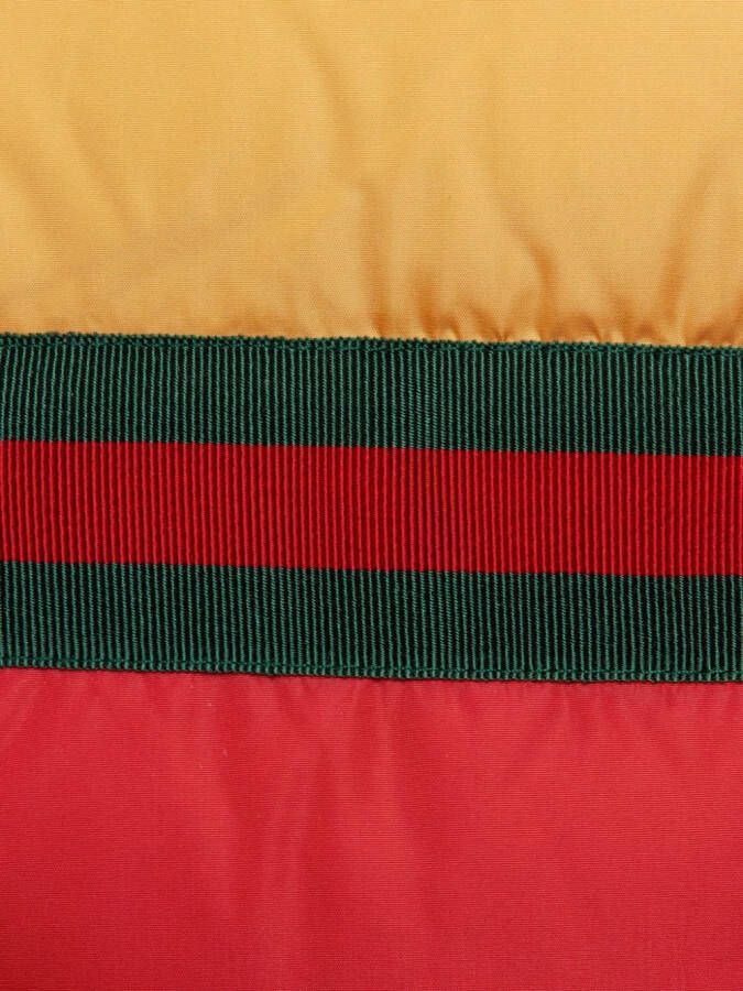 Gucci Kids Jas met logopatch Rood