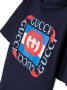 Gucci Kids Hoodie met print Blauw - Thumbnail 3