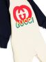 Gucci Kids Romper met GG logoprint Beige - Thumbnail 3