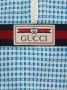 Gucci Kids Jack met gingham ruit Blauw - Thumbnail 4