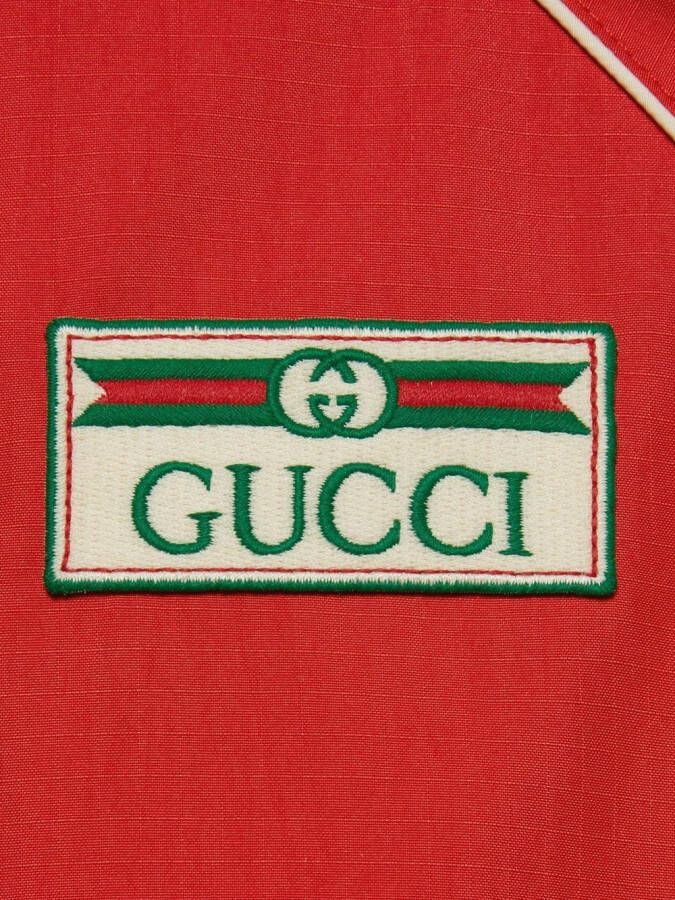 Gucci Kids Jack met logopatch Rood