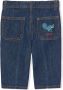 Gucci Kids Jeans met borduurwerk Blauw - Thumbnail 2