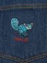 Gucci Kids Jeans met borduurwerk Blauw - Thumbnail 3