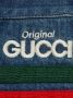 Gucci Kids Jeans met geborduurd logo Blauw - Thumbnail 3