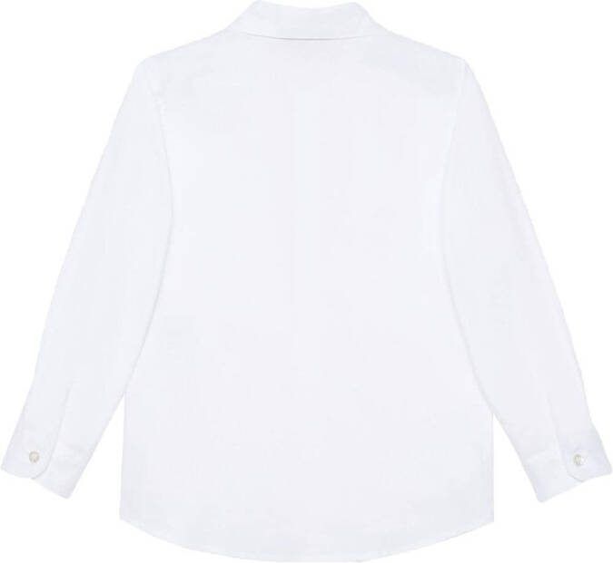 Gucci Kids Katoenen T-shirt Wit