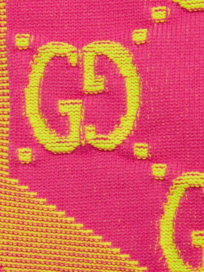 Gucci Kids Legging met GG logo Roze