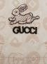 Gucci Kids Tuinbroek met geborduurd logo Beige - Thumbnail 3