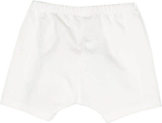 Gucci Kids Shorts met geborduurd logo Wit