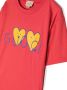 Gucci Kids T-shirt met logoprint Roze - Thumbnail 3