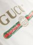 Gucci Kids T-shirt met logoprint Wit - Thumbnail 3