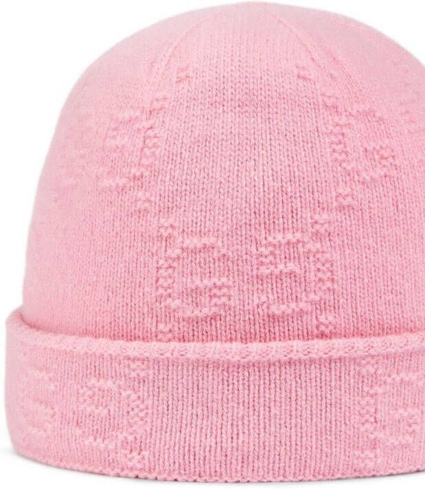 Gucci Kids Muts met logo Roze