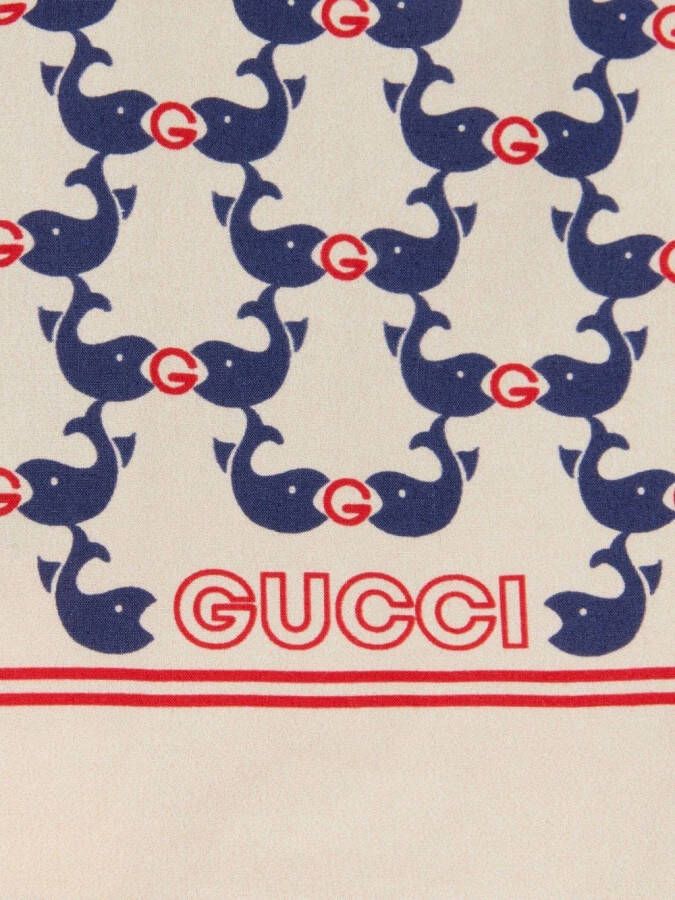 Gucci Kids Overhemd met korte mouwen Wit