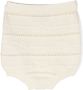 Gucci Kids Ribgebreide shorts Beige - Thumbnail 2