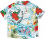 Gucci Kids Shirt met aardbeiprint Blauw - Thumbnail 2