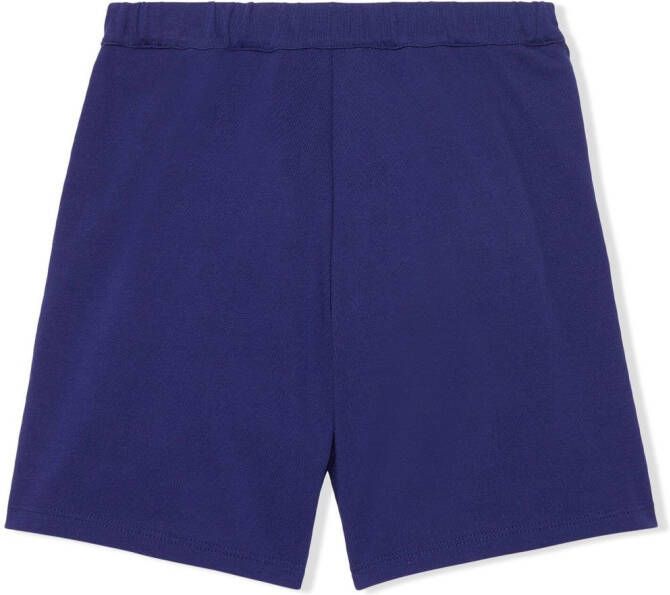 Gucci Kids Shorts met GG-logo Blauw